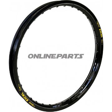 Aluminium Rim Excel1.85 X 19 Black 36H
