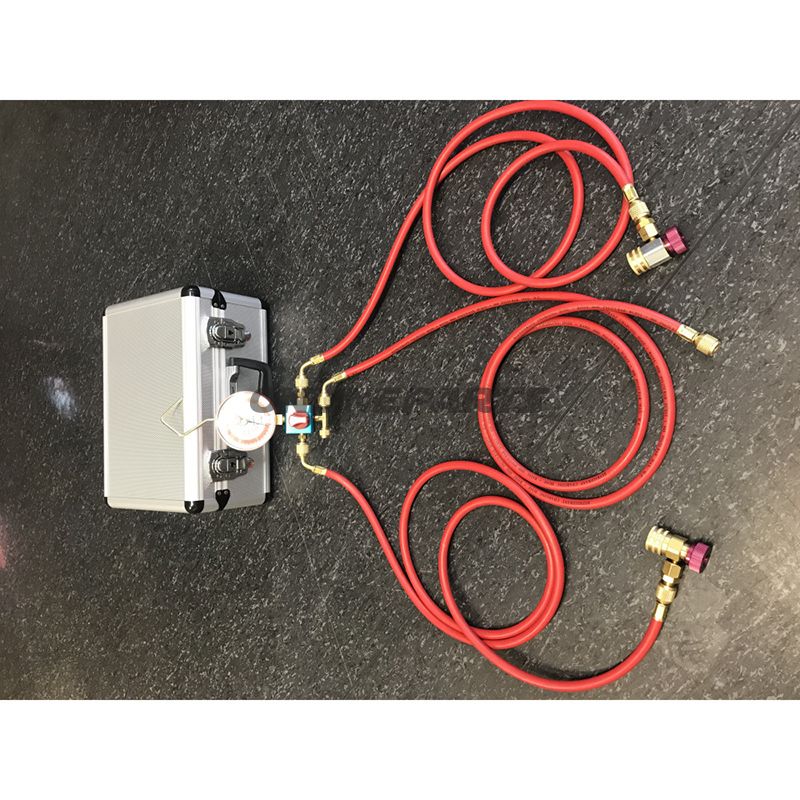 Dichtheits-Test Kitklimaanlagen R134-1234Yf