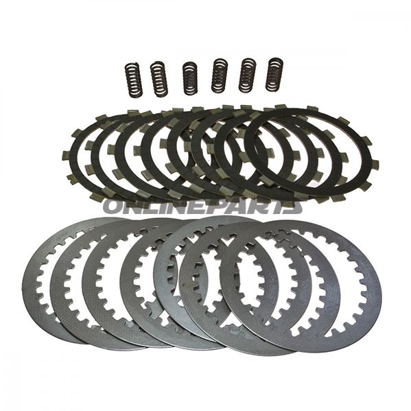 Clutch Kit Carbon Ebcplates Discs & Springs