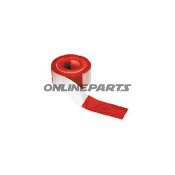 Foil Barrier Tape Red/White 100M100mtr