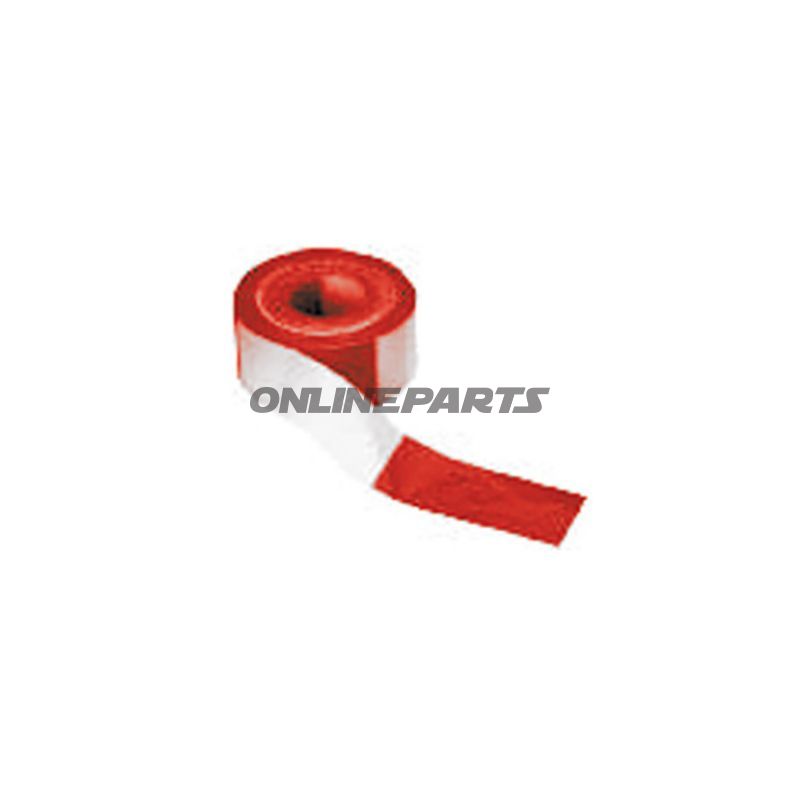 Foil Barrier Tape Red/White 100M100mtr
