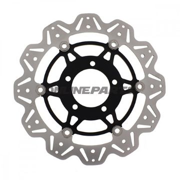 Brake Disc Vee Front Ebcvee Rotor Black