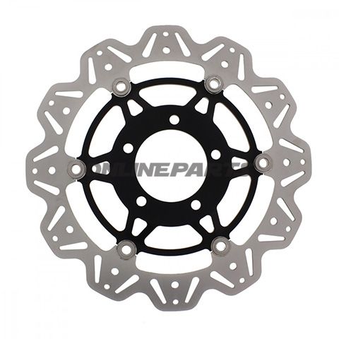 Brake Disc Vee Front Ebcvee Rotor Black