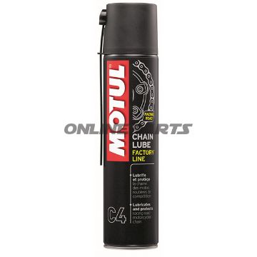 Chain Lube White 400Mlmotul C4 Chain Lube Factory Line