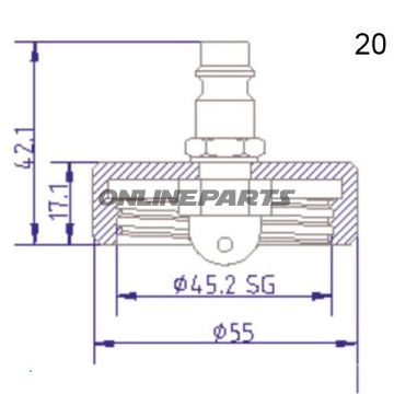 Connector Cover Nr.20Ate 03.9302-0702.2