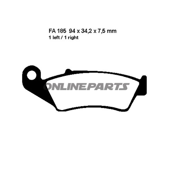 Ebc Bremseklodser Sint Raltn 7873102