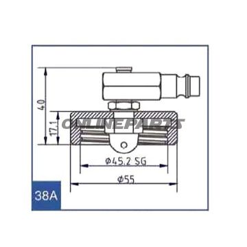 Connector Cover Nr.38 Aate 03.9302-0740.2