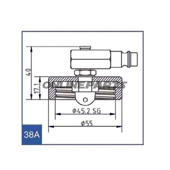 Connector Cover Nr.38 Aate 03.9302-0740.2