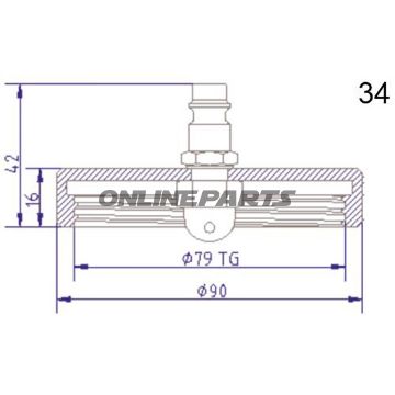 Connection Cover No.34Ate 03.9302-0928.2