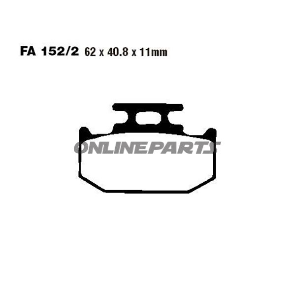 Ebc Bremseklodser Sint Raltn 7873003