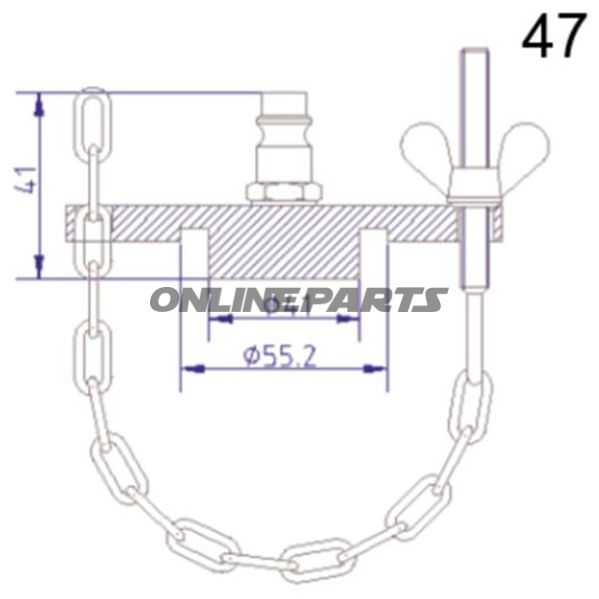 Connector Cover Nr.47Ate 03.9302-0767.2