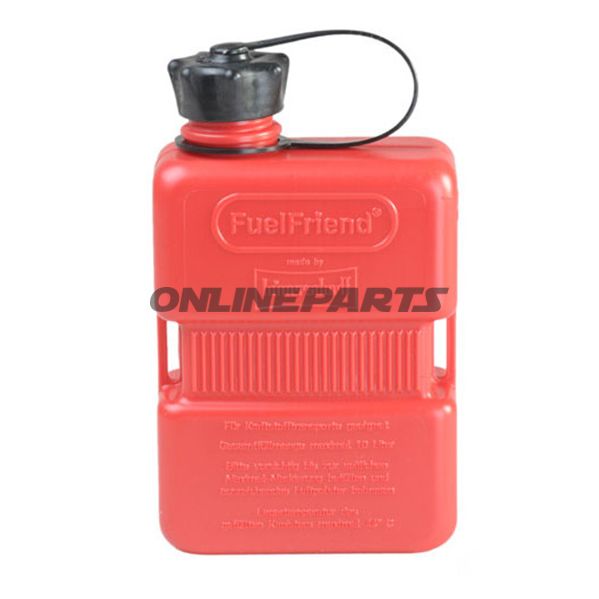 Plastic Fuel Can 1.0L Redfuel Friend