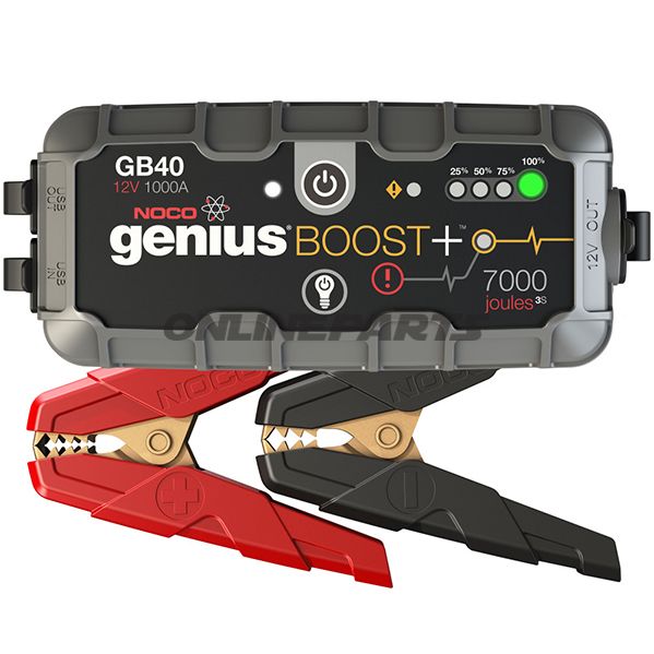 Gb40 Genius Boost Pack 12V 1000A Noco Lithium Jump Starter