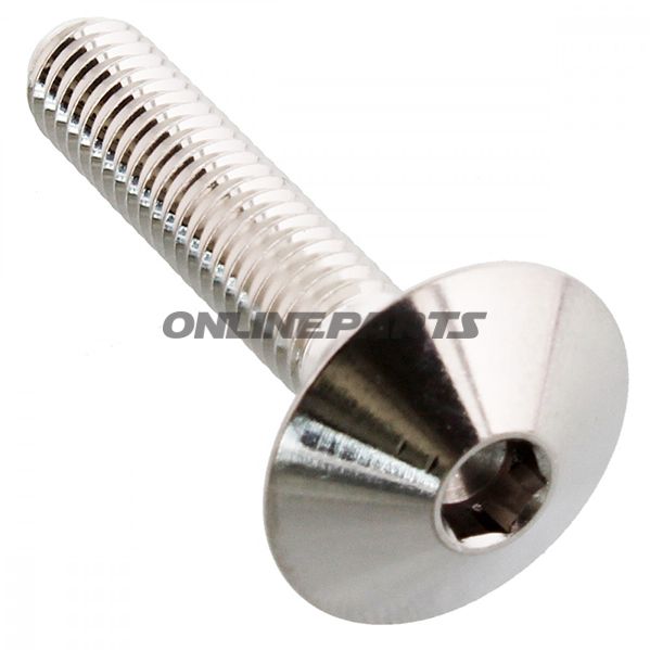 Dome Head Bolt Proboltm6x1.00Mm 30Mm Stainless Steel A4