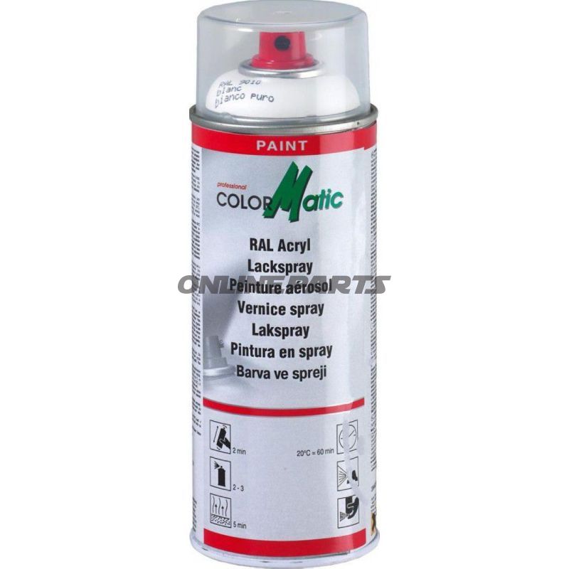 Paint Spray Ral 9010 400Mlreinwei Sdgl Colmat Acryl