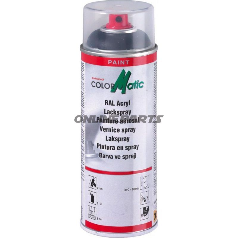 Paint Spray Ral 9011 400Mlgraphsw Sdgl Colmat Acryl
