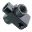 3-Wege Verteiler geschraubt Typ813 M10 x 1.00 anthrazit