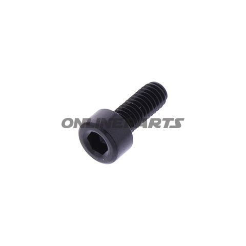 Zylinderschraube JMP Bolt M4X0.7 mm 10 mm Alu schwarz
