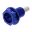 Ölablassschraube magnetisch JMP Bolt M12 X 1.50 mm 15 mm Alu Racing blau