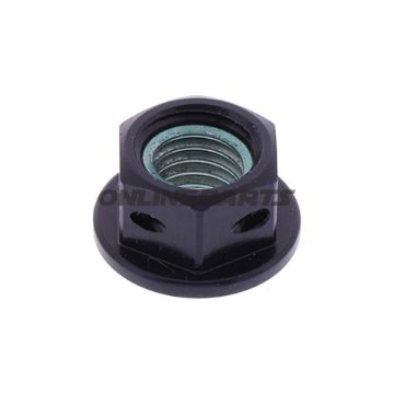 Mutter Kettenrad JMP Bolt M8X1.25 mm Alu Racing schwarz