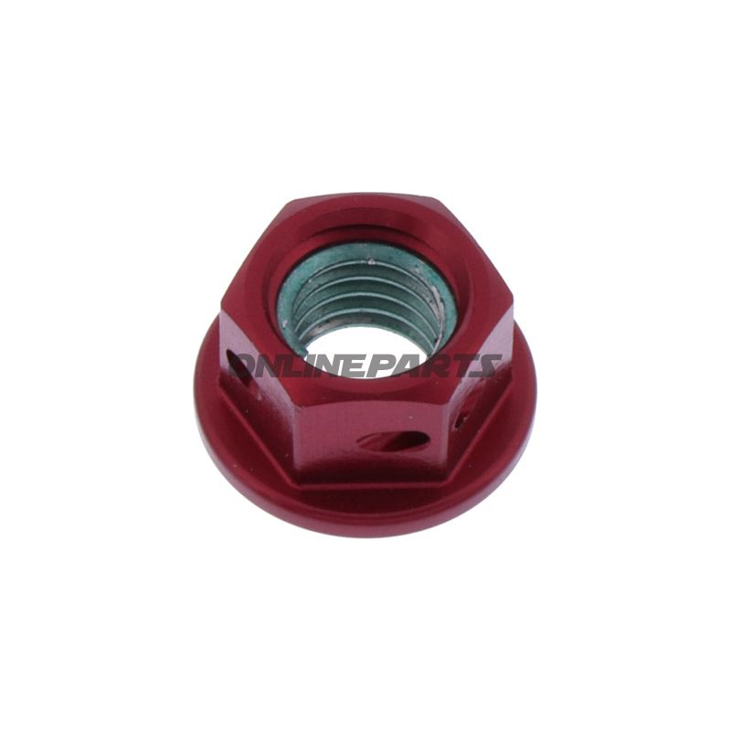 Mutter Kettenrad JMP Bolt M8X1.25 mm Alu Racing rot