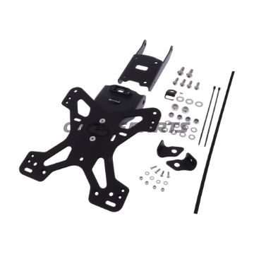 Nummernschildhalter Evotech schwarz