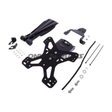 Nummernschildhalter Evotech schwarz