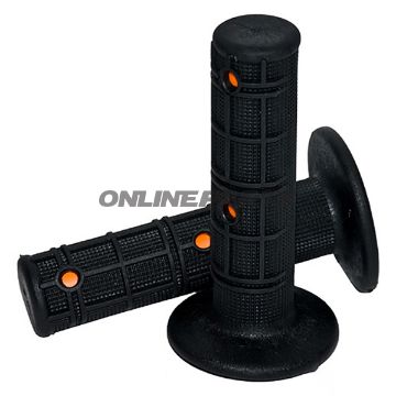 Griffgummi orange/schwarz D.22MM. L.115MM geschlossen
