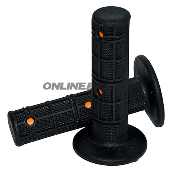Griffgummi orange/schwarz D.22MM. L.115MM geschlossen