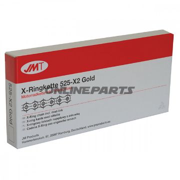 JMT X-Ringkette MTR 525 X2 gold PR pro GLIED
