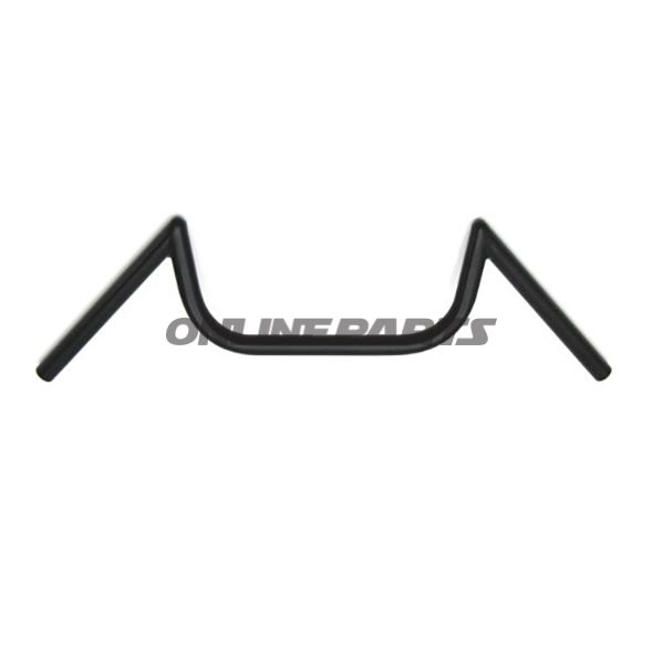 Lenker Stahl schwarz 22mm M Rohr FEH