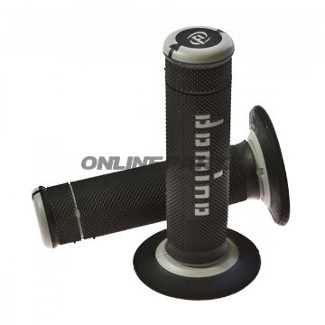 Griffgummi schwarz/grau D.22MM. L.118MM geschlossen