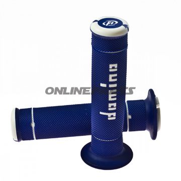 Griffgummi blau/weiß D.22MM. L.125MM geschlossen
