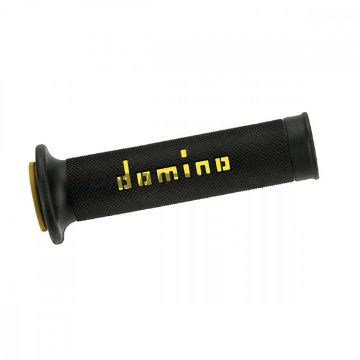 Griffgummi schwarz/gelb D.22MM L.126MM offen