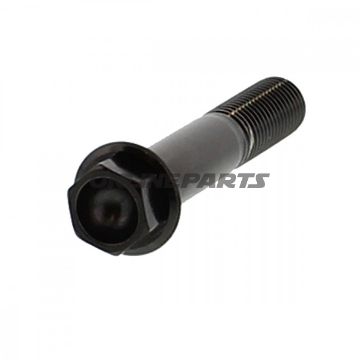 6 Kant Schraube JMP M10X1.25 55MM Edelstahl V4A schwarz