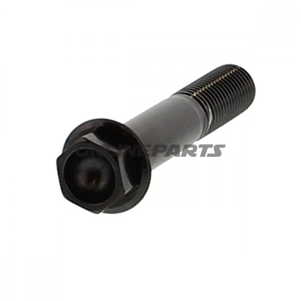 6 Kant Schraube JMP M10X1.25 55MM Edelstahl V4A schwarz