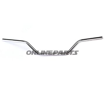 Lenker Stahl chrom 22MM SUPERBIKE HOCH FEH