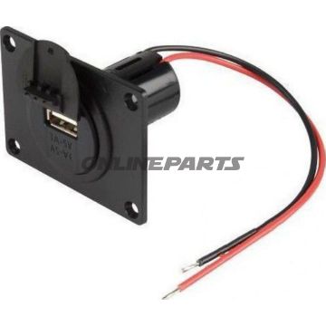 Steckdose USB 3000 MA für Einbau