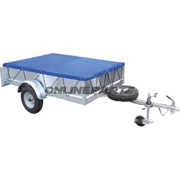 FLACHPLANE Anhänger blau 2075X1140X50MM