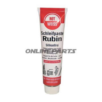 Schleifpaste Rubin 750 ml Rot-Weiß