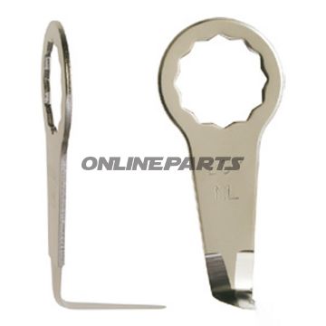Messer Set Fein 208 2 Stück L FORM VERZAHNT 19MM