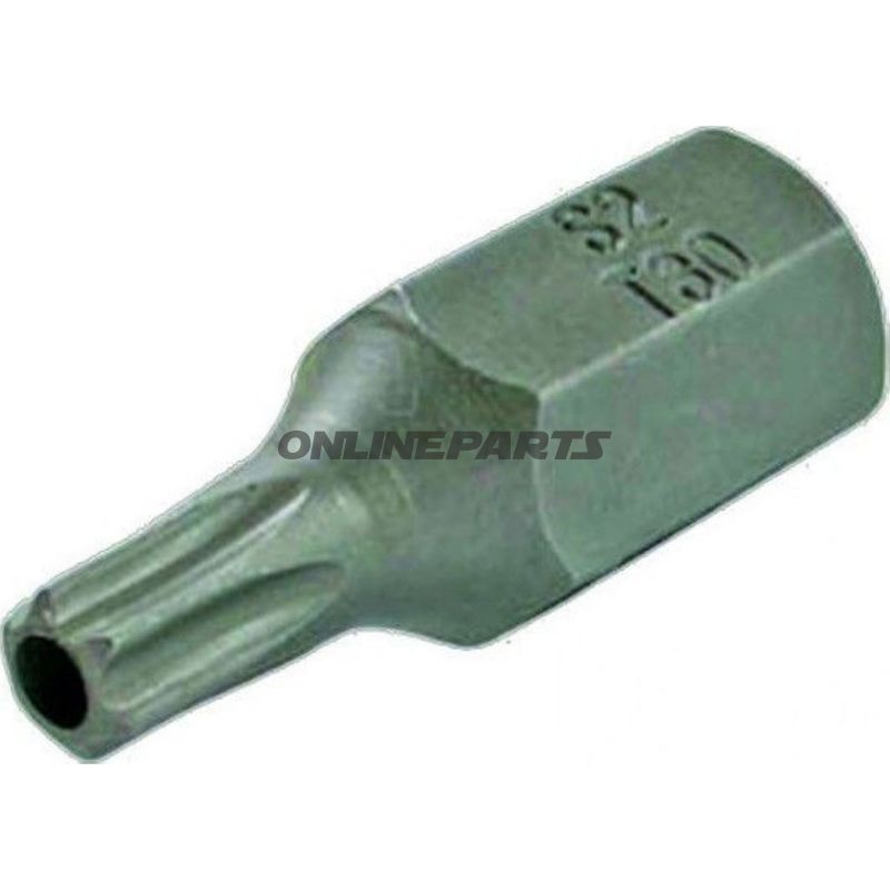 Bit Torx T15 mit BOHRUNG 10 mm 6 Kant Länge 35MM