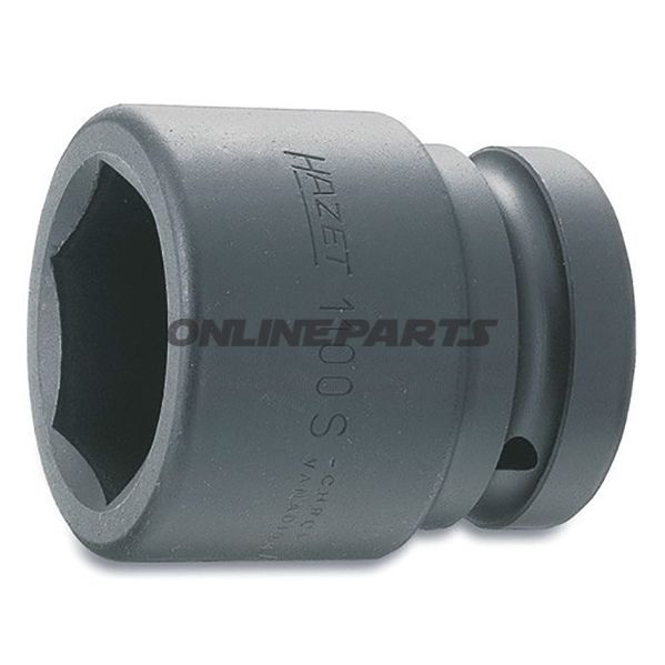 Kraft-Stecknuss 6 Kant 1 Zoll 46 mm Länge 76 MM