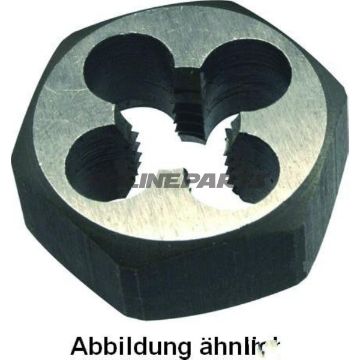 GEVINDSKÆREMØTRIK M20X1.50 41X14 MM FEINGEWINDE
