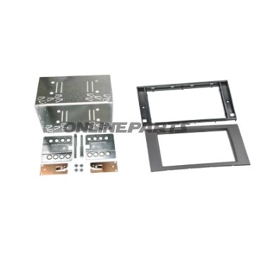 Radioblende 2-Din Anthrazit