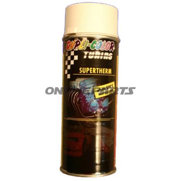 Motorschutzlack weiß 400 ml Supertherm 500C matt