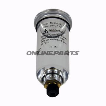Ersatzglas für Filter DN 6 mit HANDABLASS