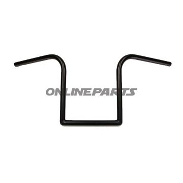 Lenker Stahl schwarz 22mm LZR HOCH FEH