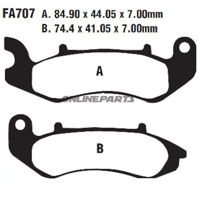 EBC Standard Bremseklods