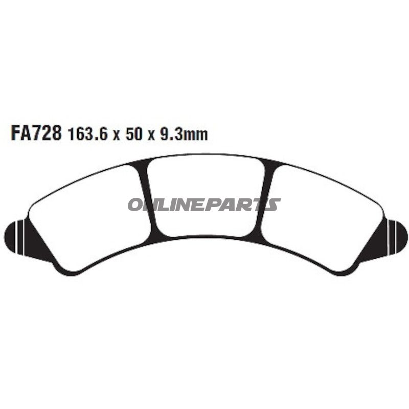 Bremseklods Sinter R EBC